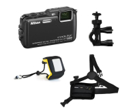 Nikon COOLPIX AW120 Black + Zestaw - 1451137 - zdjęcie 1